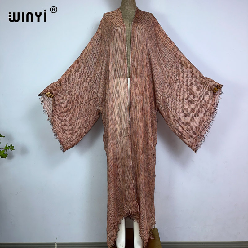 Boho Summer Beach Maxi Dress - WINYI 신상 고품질 편안한 여성용 소프트