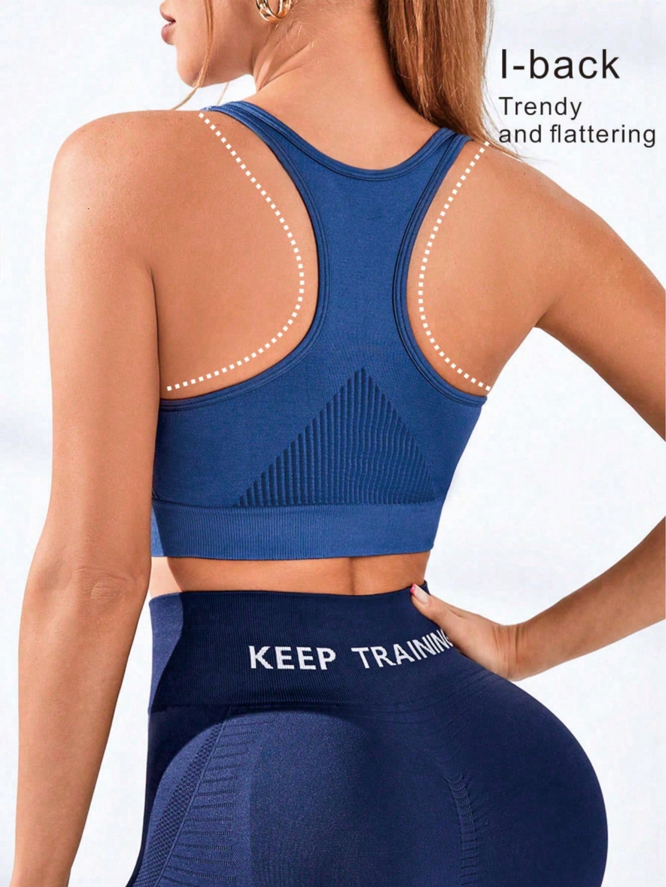 여성용 레이서백 스포츠 브라 심리스 리브드 요가 운동  - Seamless Ribbed Workout Tank Top 리뷰 및 가격