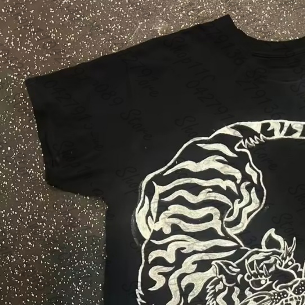 Y2k 의류 그런지 여성 의류 크롭 탑 여성 타이거 프 - Y2K Graphic Baby Tee Crop 리뷰 및 가격