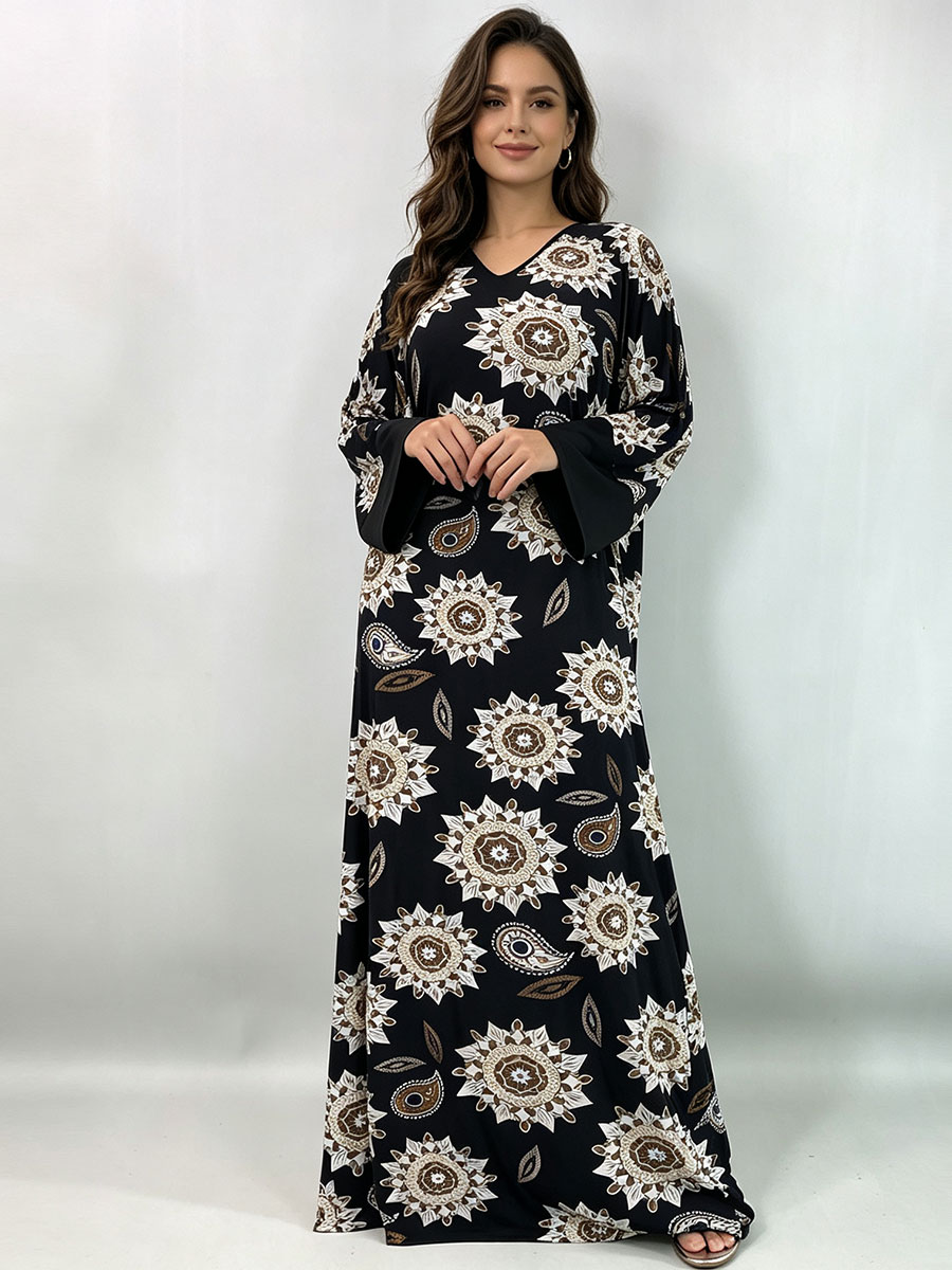 여성용 플러스 사이즈 맥시 드레스, 블랙 보헤미안 만다 - Boho Summer Beach Maxi Dress 리뷰 및 가격