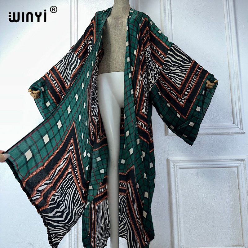 WINYI 기모노 섹시한 여름 2025 여성 코트 느슨 - Boho Summer Beach Maxi Dress 리뷰 및 가격