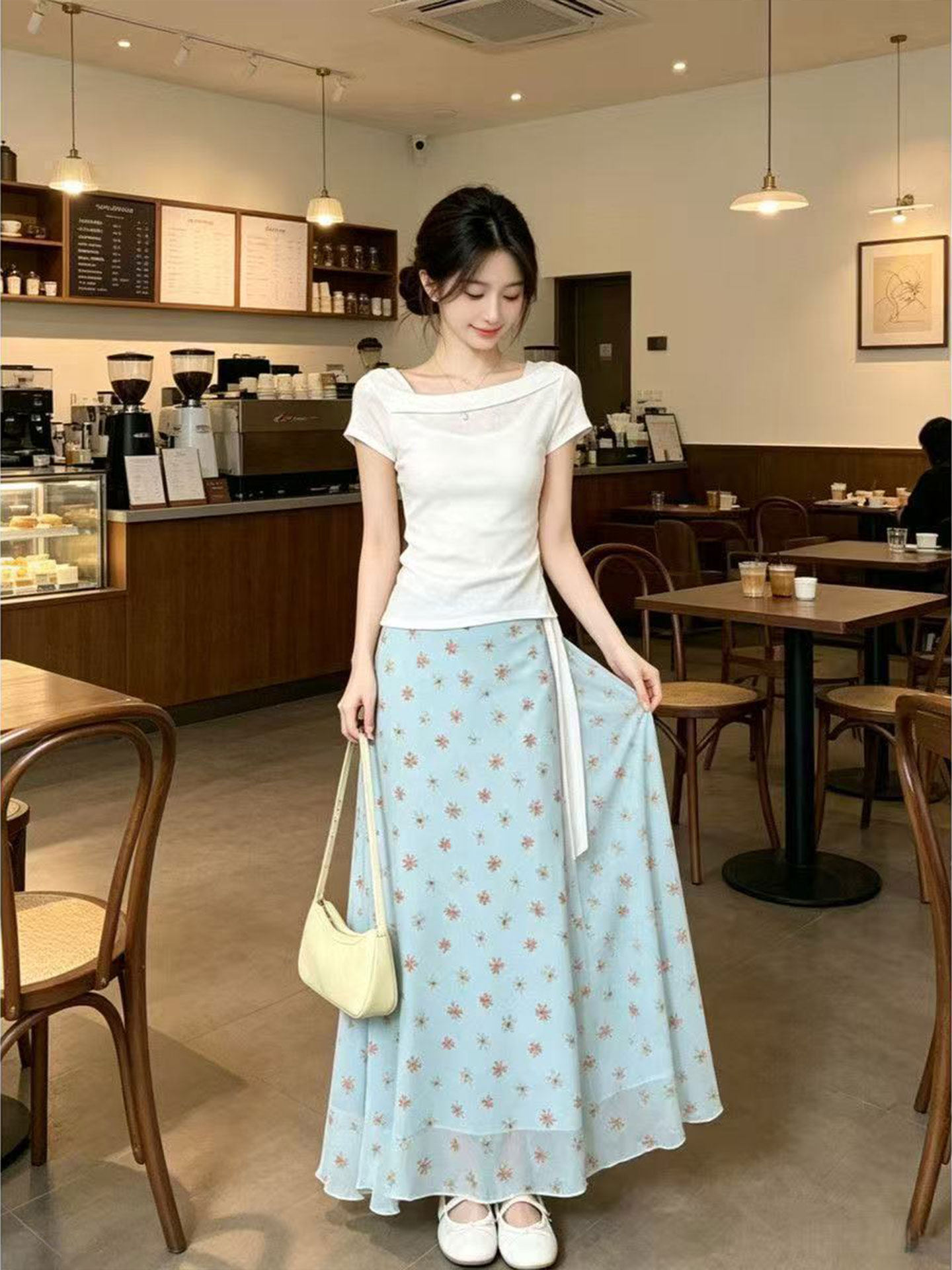 한국 디자인 A라인 피쉬테일 드레스 여성 여름 신상 스 - Korean Style A Line Shirt Dress 리뷰 및 가격