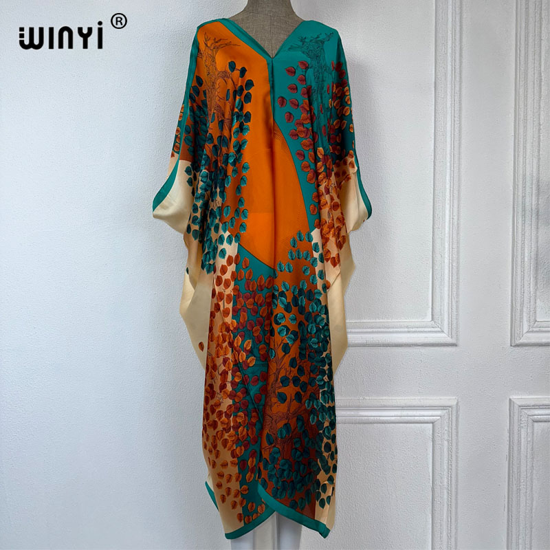 WINYI 2023 V넥 아프리카 패션 여성 섹시 보헤 - Boho Summer Beach Maxi Dress 리뷰 및 가격