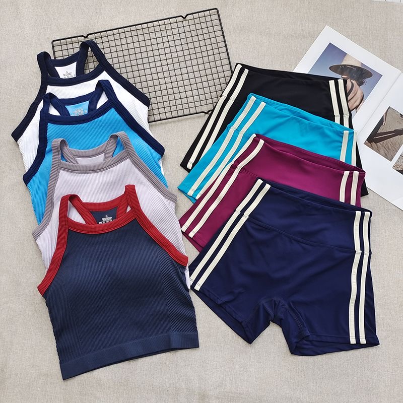 여성용 골지 트레이닝복 세트 2피스 트랙슈트 탱크탑 패 - Seamless Ribbed Workout Tank Top 리뷰 및 가격