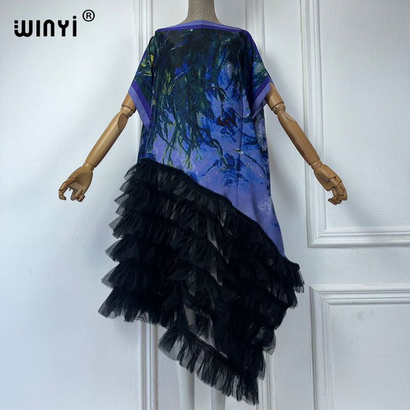 WINYI 아프리카 의류 플러스 사이즈 여성 패션 보헤 - Boho Summer Beach Maxi Dress 리뷰 및 가격