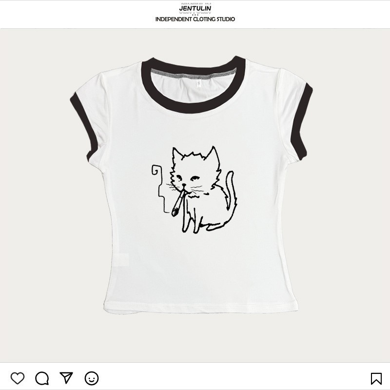 한국 스타일 Y2K 90년대 베이비 티셔츠 하라주쿠 스 - Y2K Graphic Baby Tee Crop 리뷰 및 가격