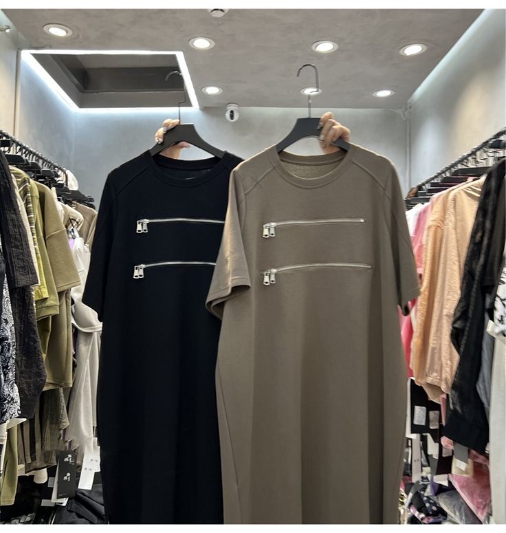 플러스 사이즈 여성용 루즈한 반팔 티셔츠 드레스 여름  - Korean Style A Line Shirt Dress 리뷰 및 가격